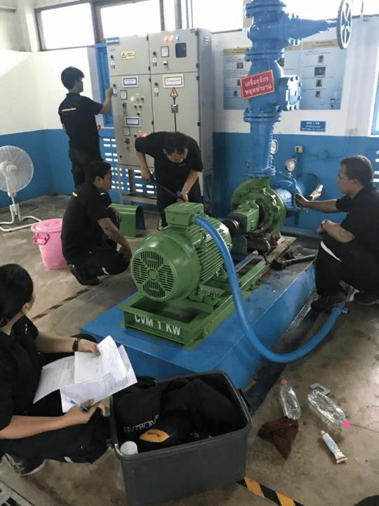 ติดตั้งเครื่องสูบน้ำแรงต่ำชั่วคราว ภาพที่ 3