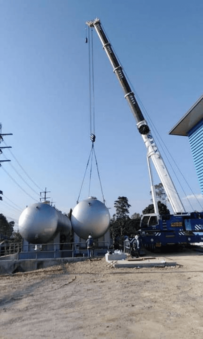 ติดตั้งถัง Air Vessels Tank ภาพที่ 5